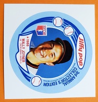 1988 MSA Jiffy Pop Square #11 Wally Joyner