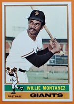 1976 Topps Base Set #181 Willie Montanez