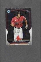 2023 Bowman Chrome Draft #BDC-125 Kristian Campbell