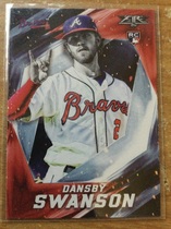 2017 Topps Fire #162 Dansby Swanson