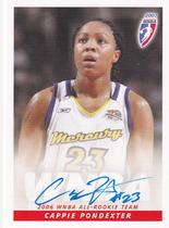 2007 Rittenhouse WNBA Autos #12 Cappie Pondexter