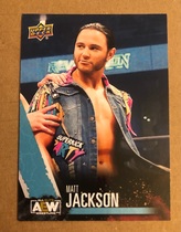 2021 Upper Deck AEW #29 Matt Jackson