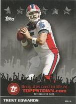 2009 Topps ToppsTown Silver #TTT13 Trent Edwards