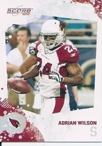 2010 Score Base Set #1 Adrian Wilson