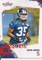 2010 Score Base Set #318 Chad Jones