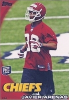 2010 Topps Base Set #75 Javier Arenas