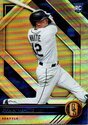 2021 Panini Chronicles Gold Standard #5 Evan White