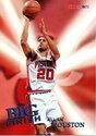 1996 NBA Hoops Base Set #179 Allan Houston BF