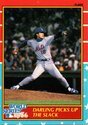 1987 Fleer Glossy World Series #WS5 Ron Darling