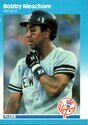1987 Fleer Glossy #105 Bobby Meacham