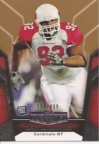 2010 Topps Unrivaled Gold 499 #109 Dan Williams