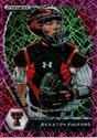 2021 Panini Prizm Draft Picks Pink Velocity Prizm #170 Braxton Fulford