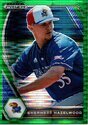 2021 Panini Prizm Draft Picks Green Pulsar Prizm #PDP207 Everhett Hazelwood