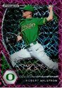 2021 Panini Prizm Draft Picks Pink Velocity Prizm #186 Robert Ahlstrom