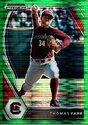 2021 Panini Prizm Draft Picks Green Pulsar Prizm #PDP150 Thomas Farr