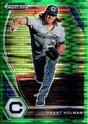 2021 Panini Prizm Draft Picks Green Pulsar Prizm #188 Grant Holman