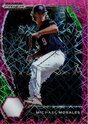 2021 Panini Prizm Draft Picks Pink Velocity Prizm #PDP83 Michael Morales