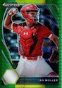 2021 Panini Prizm Draft Picks Hyper Green & Yellow Prizm #PDP103 Ian Moller