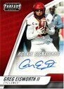 2022 Panini Chronicles Draft Picks Threads Rookie Sigs #52 Greg Eisworth Ii
