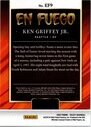 2022 Panini Select En Fuego #EF9 Ken Griffey Jr.