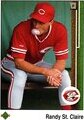 1989 Upper Deck Base Set #29 Randy St. Claire