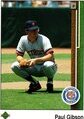 1989 Upper Deck Base Set #47 Paul Gibson