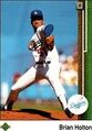 1989 Upper Deck Base Set #72 Brian Holton