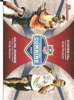 2012 Bowman Combine Competition #CC-HJ Calvin Johnson|Stephen Hill