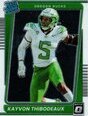 2022 Panini Chronicles Draft Picks Donruss Optic Rated Rookie #2 Kayvon Thibodeaux