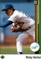 1989 Upper Deck Base Set #629 Ricky Horton