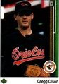 1989 Upper Deck Base Set #723 Gregg Olson