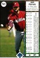 1989 Upper Deck Base Set #741 Jeff Parrett