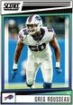 2022 Score Base Set #267 Greg Rousseau