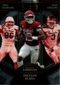 2022 Panini Select Draft Picks Select Company #7 Alex Collins|Trey Flowers|Treylon Burks