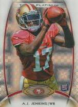 2012 Topps Platinum Xfractors #111 A.J. Jenkins