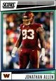 2022 Score Base Set #259 Jonathan Allen