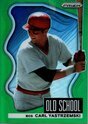 2022 Panini Prizm Old School Green Prizm #8 Carl Yastrzemski