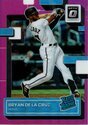 2022 Donruss Optic Pink #53 Bryan De La Cruz