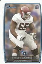 2013 Bowman Base Set #169 Chance Warmack