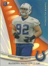 2013 Topps Platinum Orange Refractors #145 Bjoern Werner