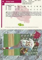 1991 Classic Four Sport #94 Jimmy Lewis
