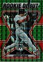 2022 Panini Mosaic Rookie Debut Green #RD-1 Jarren Duran