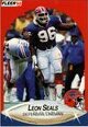 1990 Fleer Update #U-72 Leon Seals