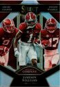 2022 Panini Select Draft Picks Select Company Silver Prizm #22 Amari Cooper|Jameson Williams|Jaylen Waddle