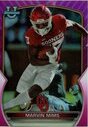 2022 Bowman Chrome University Pink Refractor #4 Marvin Mims