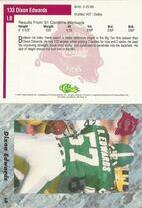 1991 Classic Four Sport #133 Dixon Edwards