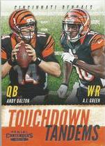 2013 Panini Contenders Touchdown Tandems #6 Andy Dalton|A.J. Green