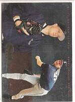 1995 Bowman Best Mirror Image #14B Randy Johnson|BillyWagner