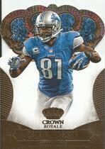 2013 Panini Crown Royale Bronze Retail #18 Calvin Johnson