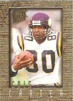 1996 Ultra Sensations Marble Gold #59 Cris Carter